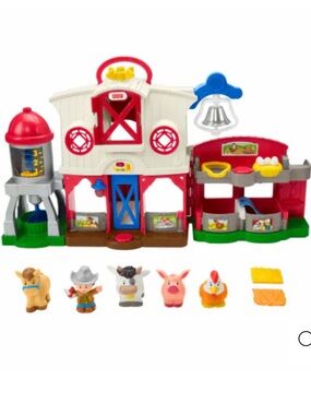 Little People Caring for Animals Farm